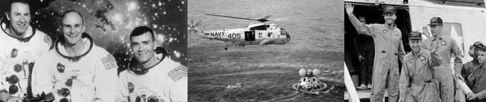 Apollo 13 équipage lovell swigert et haise